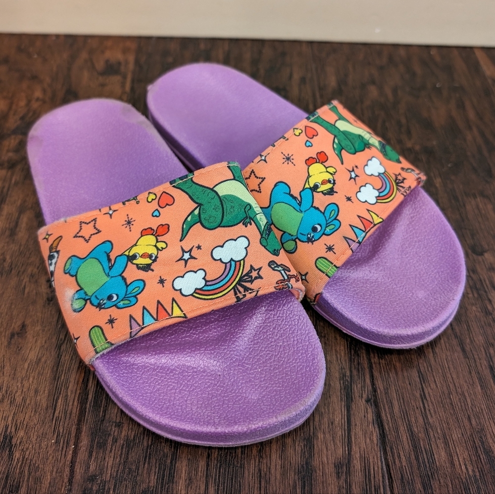 Disney Toy Story slide sandals size 2/3